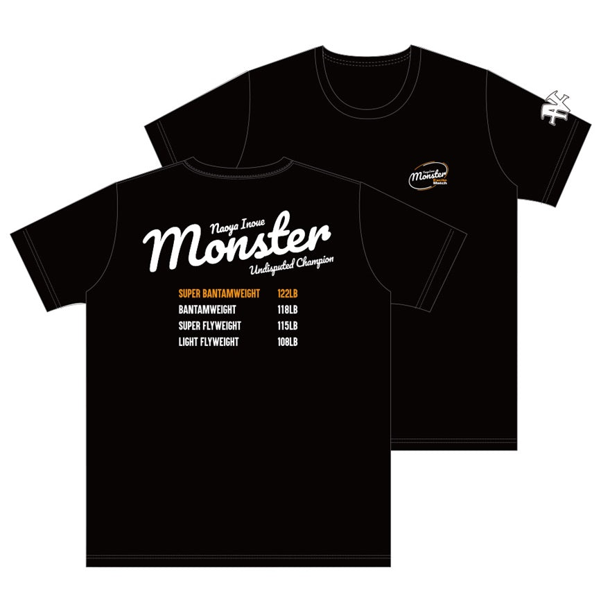 【NAOYA INOUE × ExciteMatch】MONSTER 4階級ver. ドライTシャツ