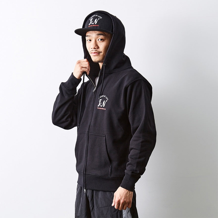 【JUNTO NAKATANI × ExciteMatch】オリジナルZipUpパーカー
