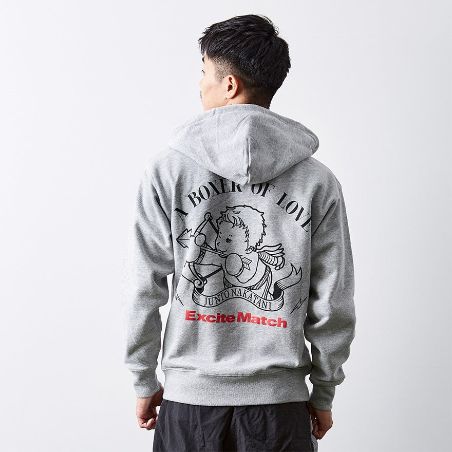 【JUNTO NAKATANI × ExciteMatch】オリジナルZipUpパーカー