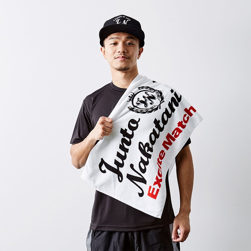 【JUNTO NAKATANI × ExciteMatch】オリジナルスポーツタオル