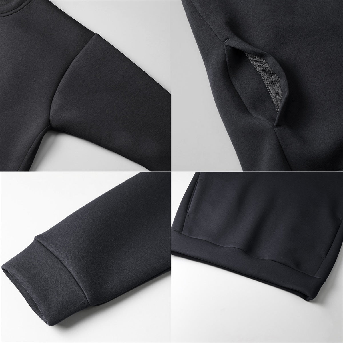 【JUNTO NAKATANI × ExciteMatch】3階級制覇 ダンボールニット クルーネックスウェット