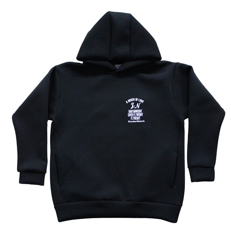 【JUNTO NAKATANI × ExciteMatch】3階級制覇 ダンボールニット パーカー