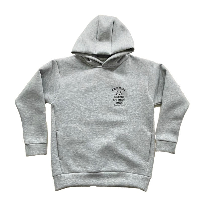 【JUNTO NAKATANI × ExciteMatch】3階級制覇 ダンボールニット パーカー