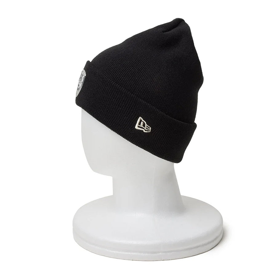 【NBA】NewEra ベーシック カフニット ブルックリン・ネッツ METALロゴ(NETS)