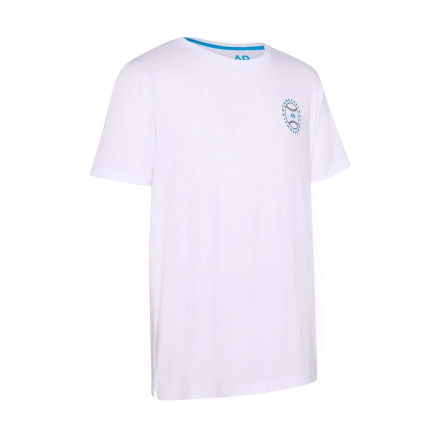 【全豪オープンテニス2025】ベースラインTシャツ(ホワイト)