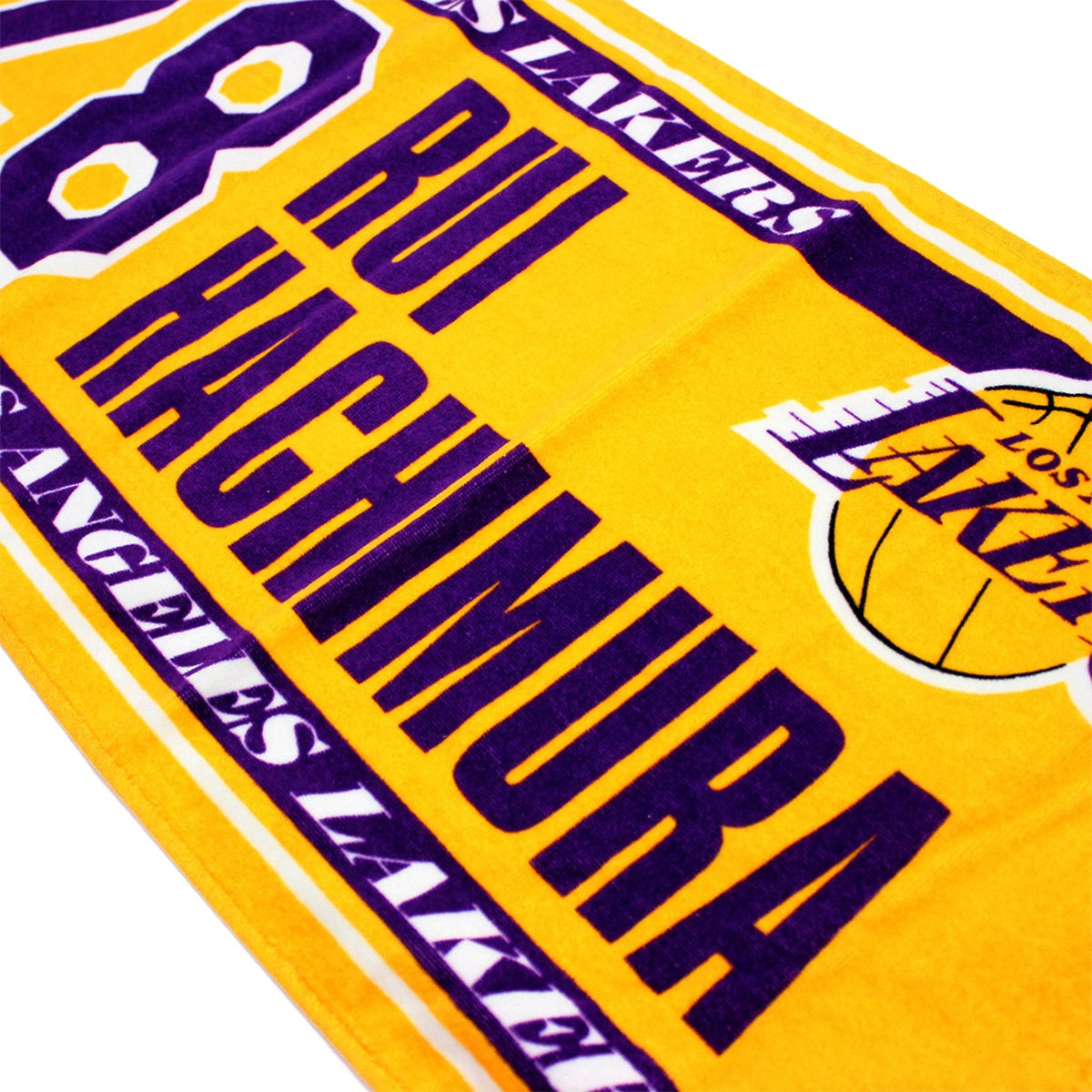 【NBA】ロサンゼルス・レイカーズ 八村塁 フェイスタオル(LAKERS/Rui Hachimura)