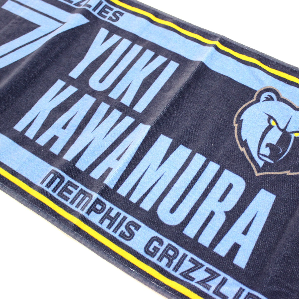 【NBA】メンフィス・グリズリーズ 河村勇輝 フェイスタオル(GRIZZLIES/Yuki Kawamura)