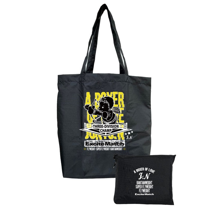 中谷潤人　統一戦記念　Tシャツ　Mサイズ　エコバッグ 中谷潤人 統一戦記念 Tシャツ Mサイズ エコバッグ