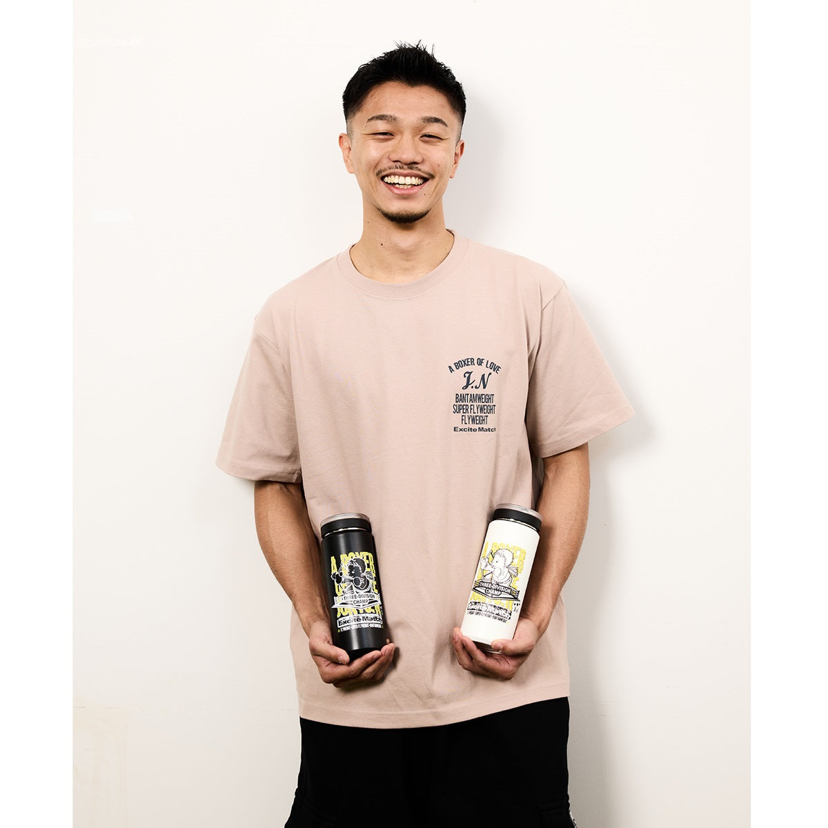 【JUNTO NAKATANI × ExciteMatch】3階級制覇 炭酸サーモボトル