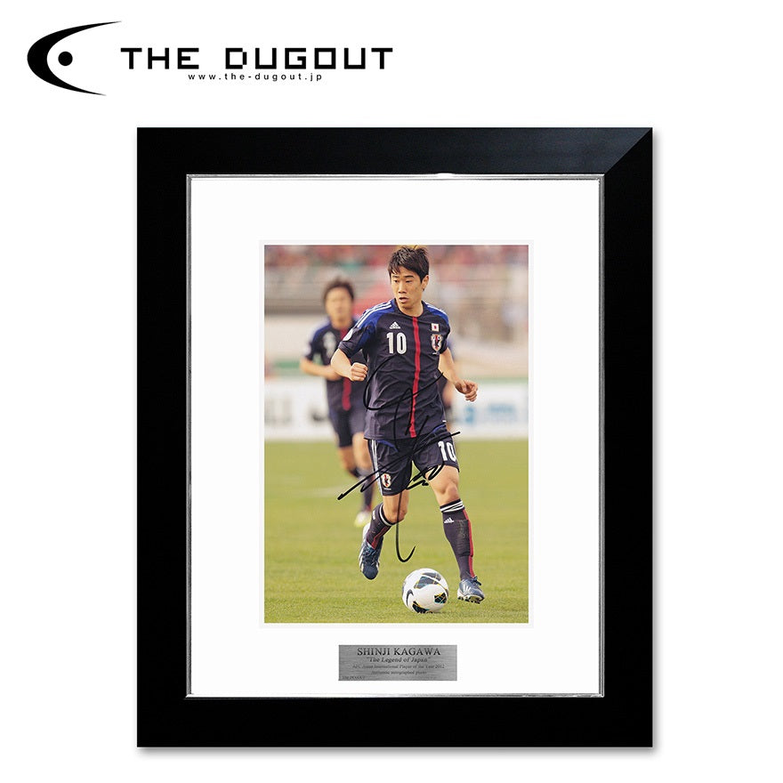 サッカー／国代表】香川真司 直筆サイン入り 日本代表 2013-2014フォト 