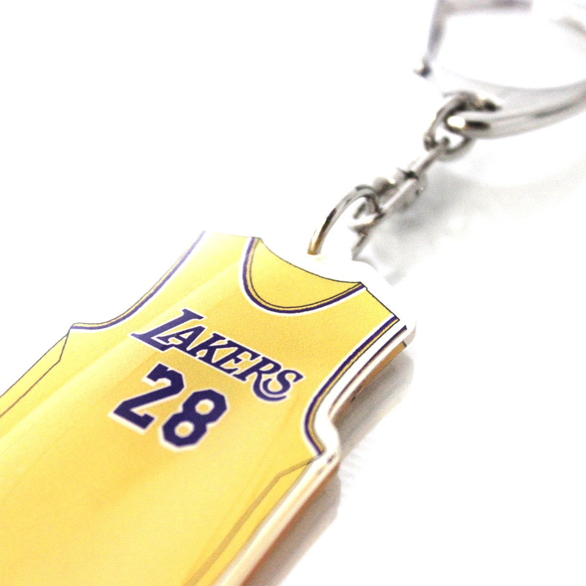 【NBA】ロサンゼルス・レイカーズ 八村塁 ユニホーム型アクリルキーホルダー(LAKERS/Rui Hachimura)