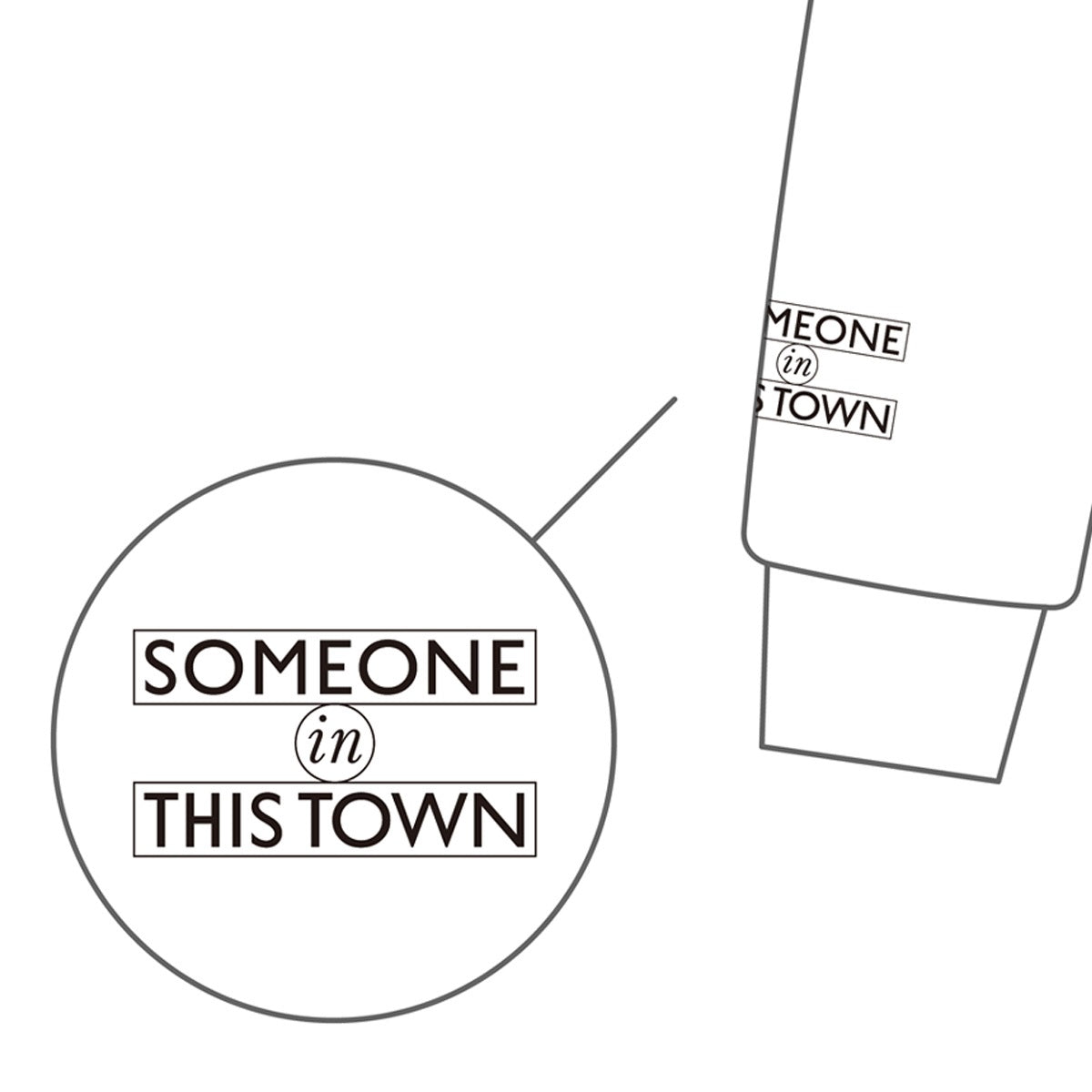 【ドラマW/誰かがこの町で】WOWOWオリジナル長袖Tシャツ