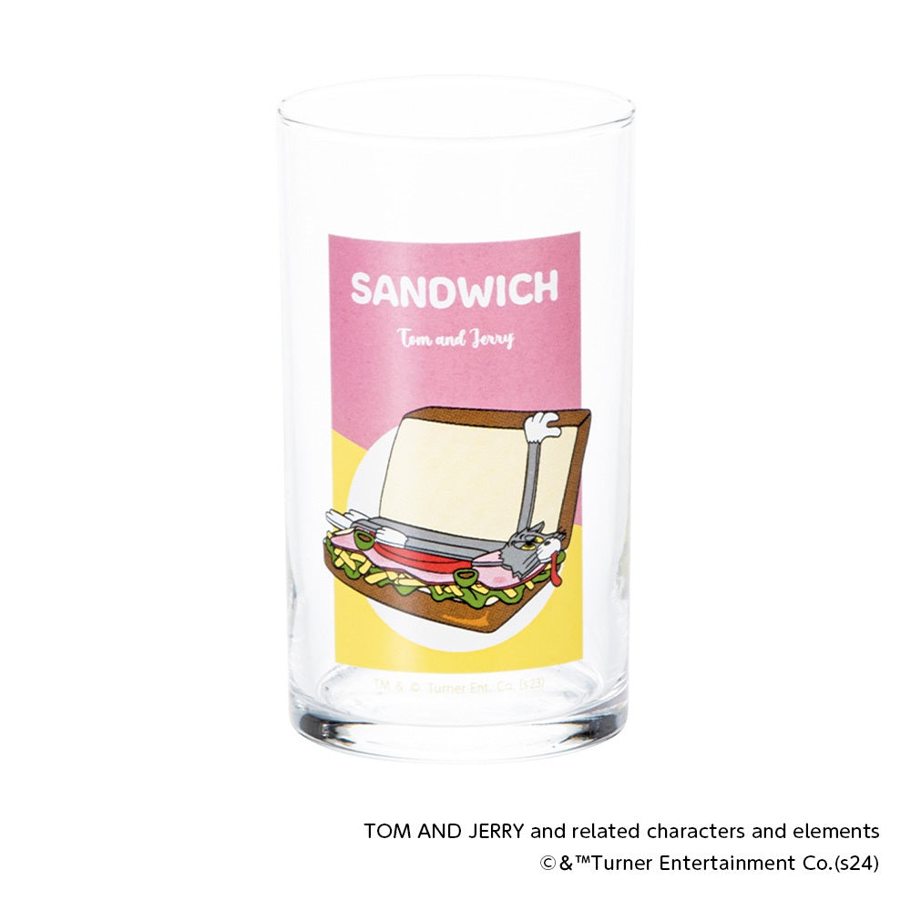 【キャラクターグッズ】トムとジェリー グラス(サンドウィッチ)