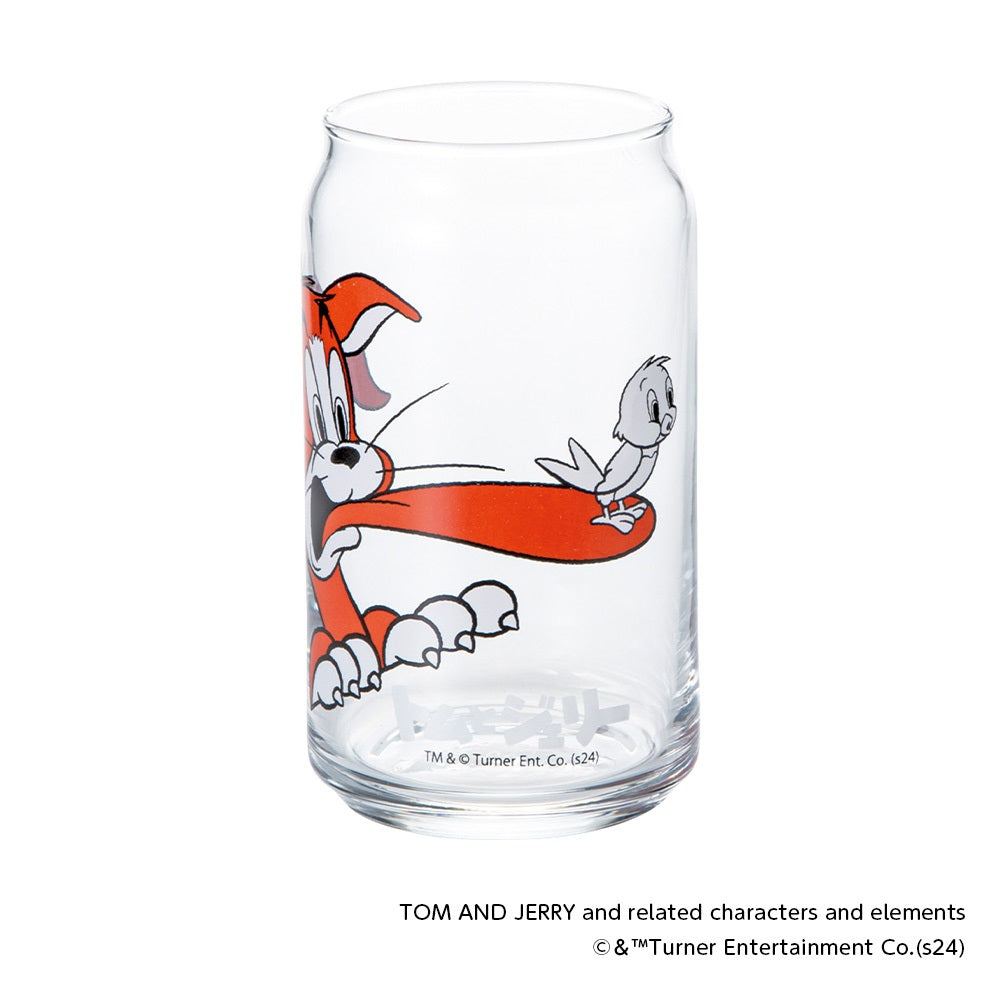 【キャラクターグッズ】トムとジェリー レトロ缶型グラス
