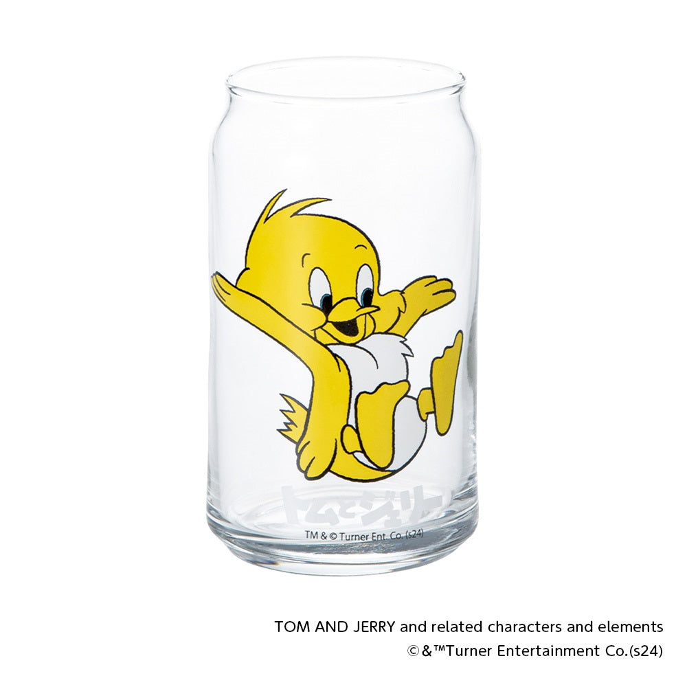【キャラクターグッズ】トムとジェリー レトロ缶型グラス