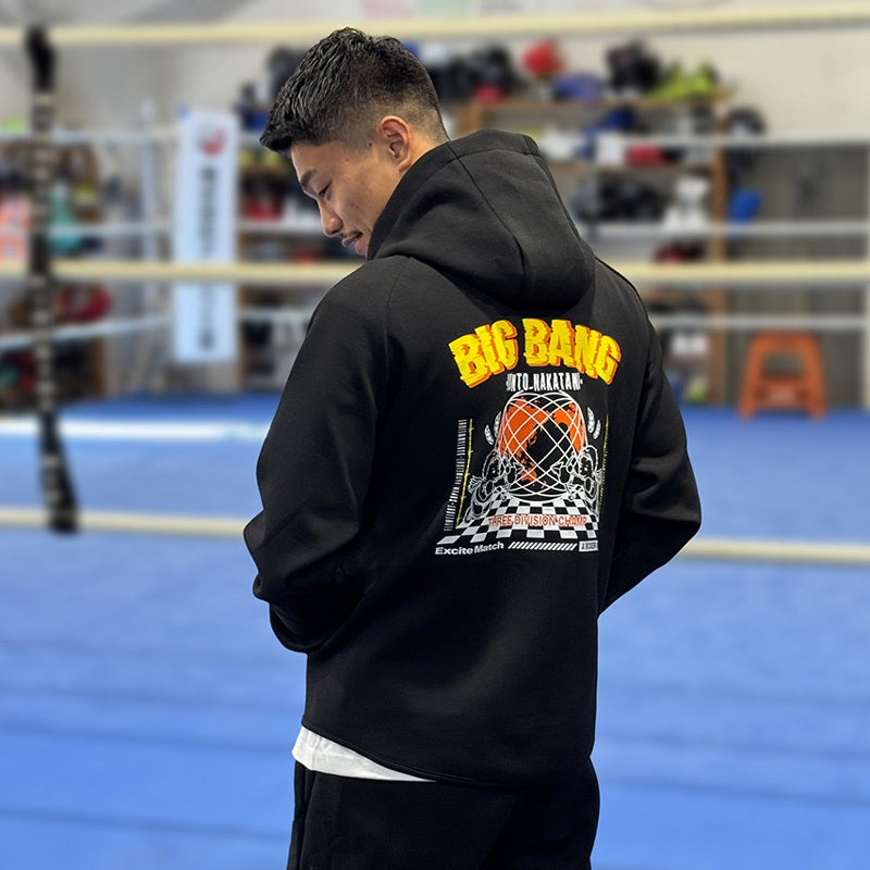 【中谷潤人×ExciteMatch】BIG BANG JUNTO NAKATANI スポーツタイプ ZipUpパーカー