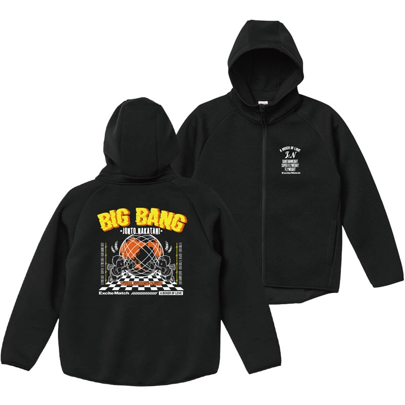 【中谷潤人×ExciteMatch】BIG BANG JUNTO NAKATANI スポーツタイプ ZipUpパーカー