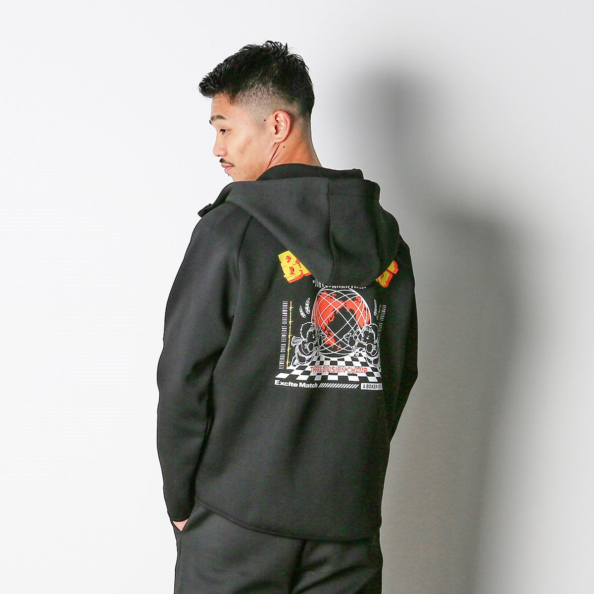 【中谷潤人×ExciteMatch】BIG BANG JUNTO NAKATANI スポーツタイプ ZipUpパーカー