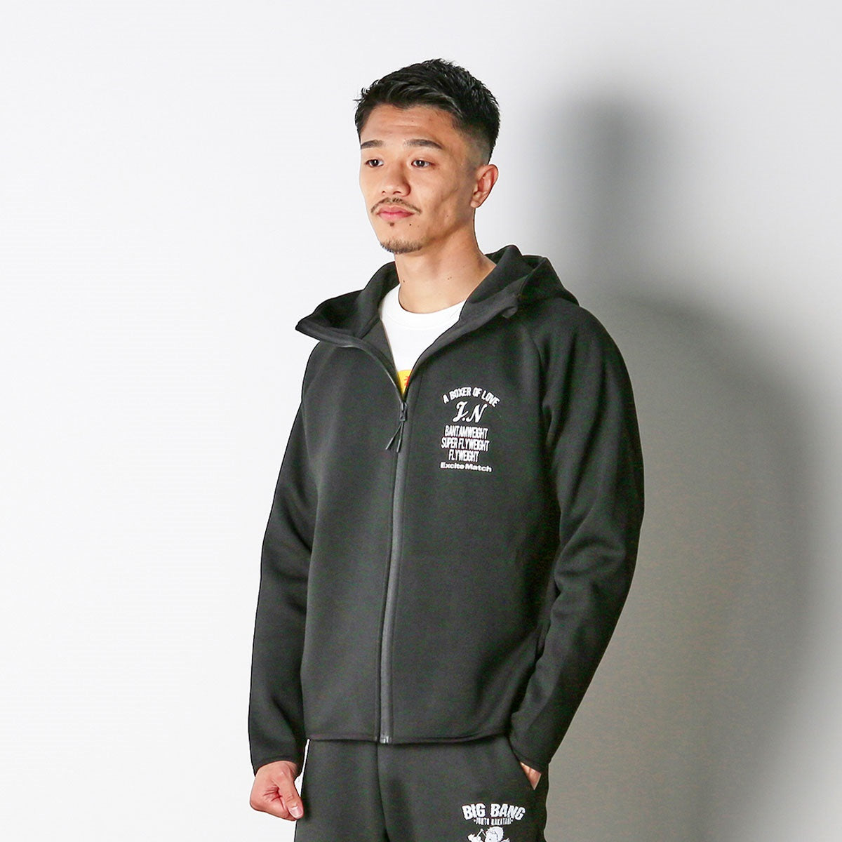 【中谷潤人×ExciteMatch】BIG BANG JUNTO NAKATANI スポーツタイプ ZipUpパーカー
