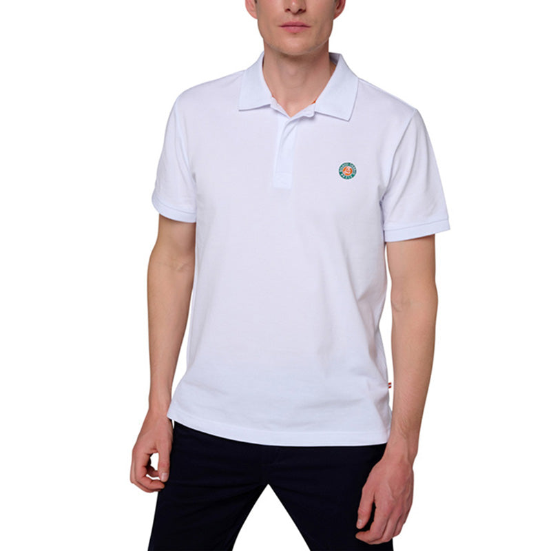 【全仏オープンテニス】ロゴワンポイントポロシャツ ベーシック