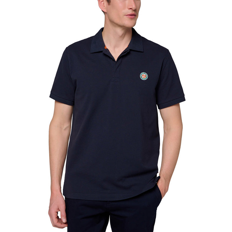 【全仏オープンテニス】ロゴワンポイントポロシャツ ベーシック