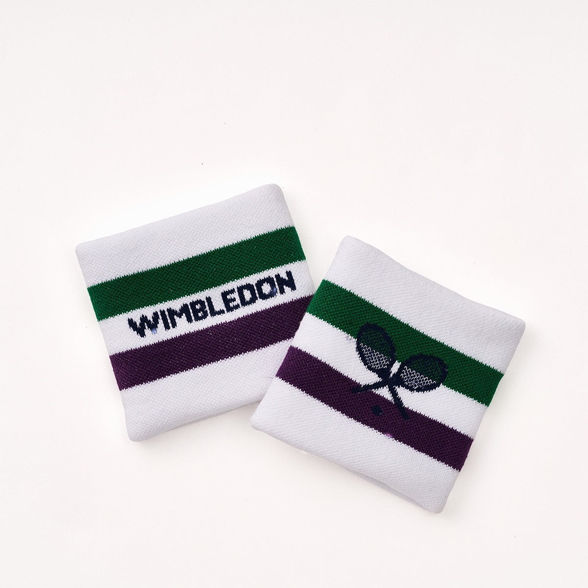 【ウィンブルドン2025】リストバンド 2個セット(ホワイト)