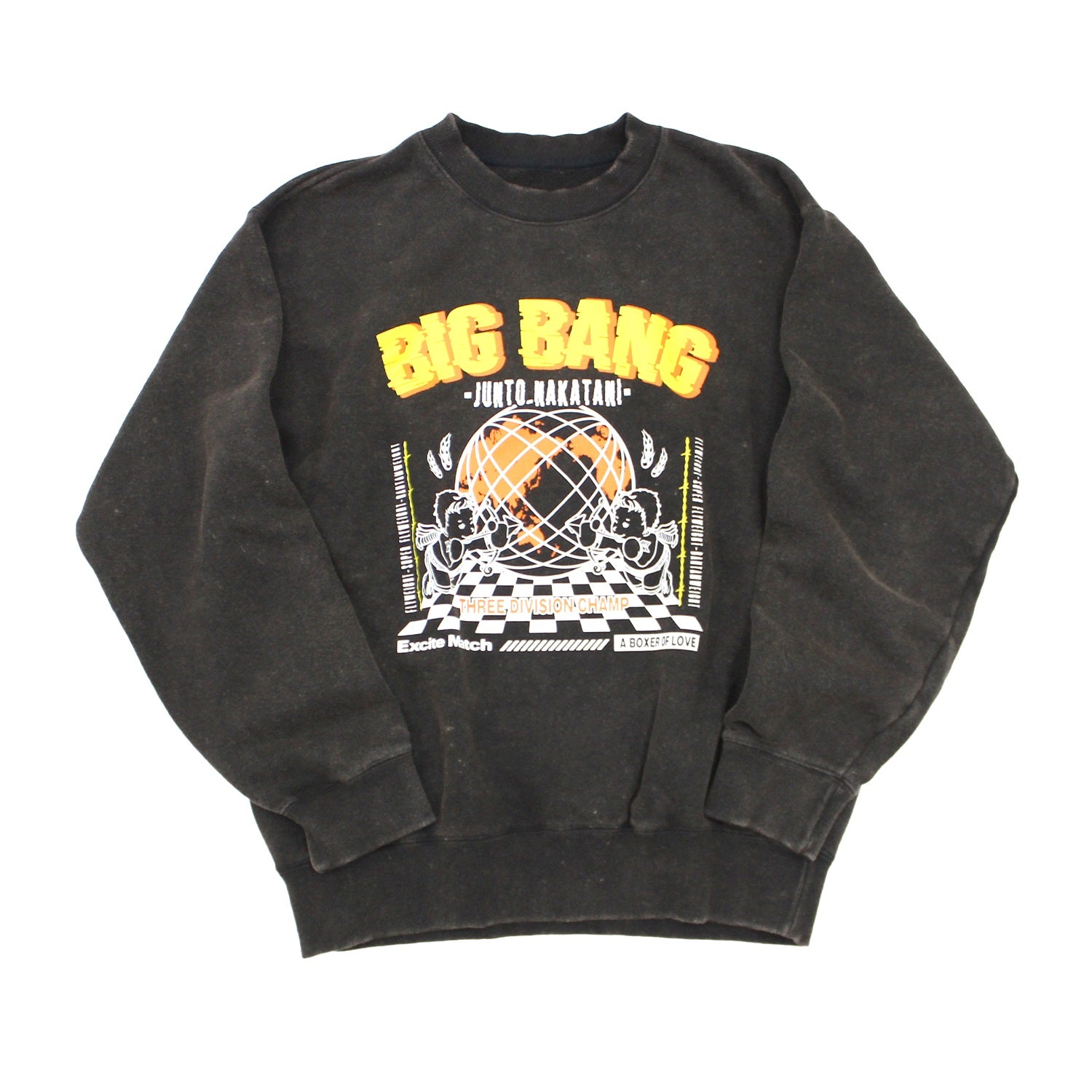 【中谷潤人×ExciteMatch】BIG BANG JUNTO NAKATANI パウダー加工スウェット