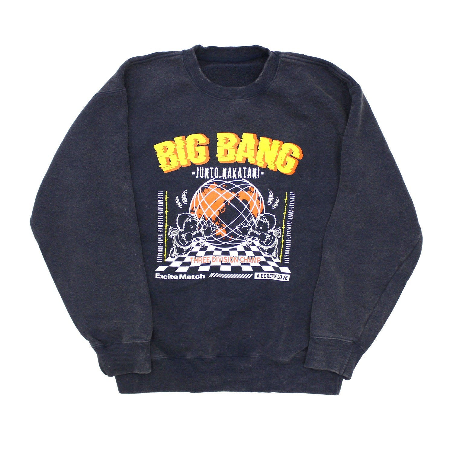 【中谷潤人×ExciteMatch】BIG BANG JUNTO NAKATANI パウダー加工スウェット