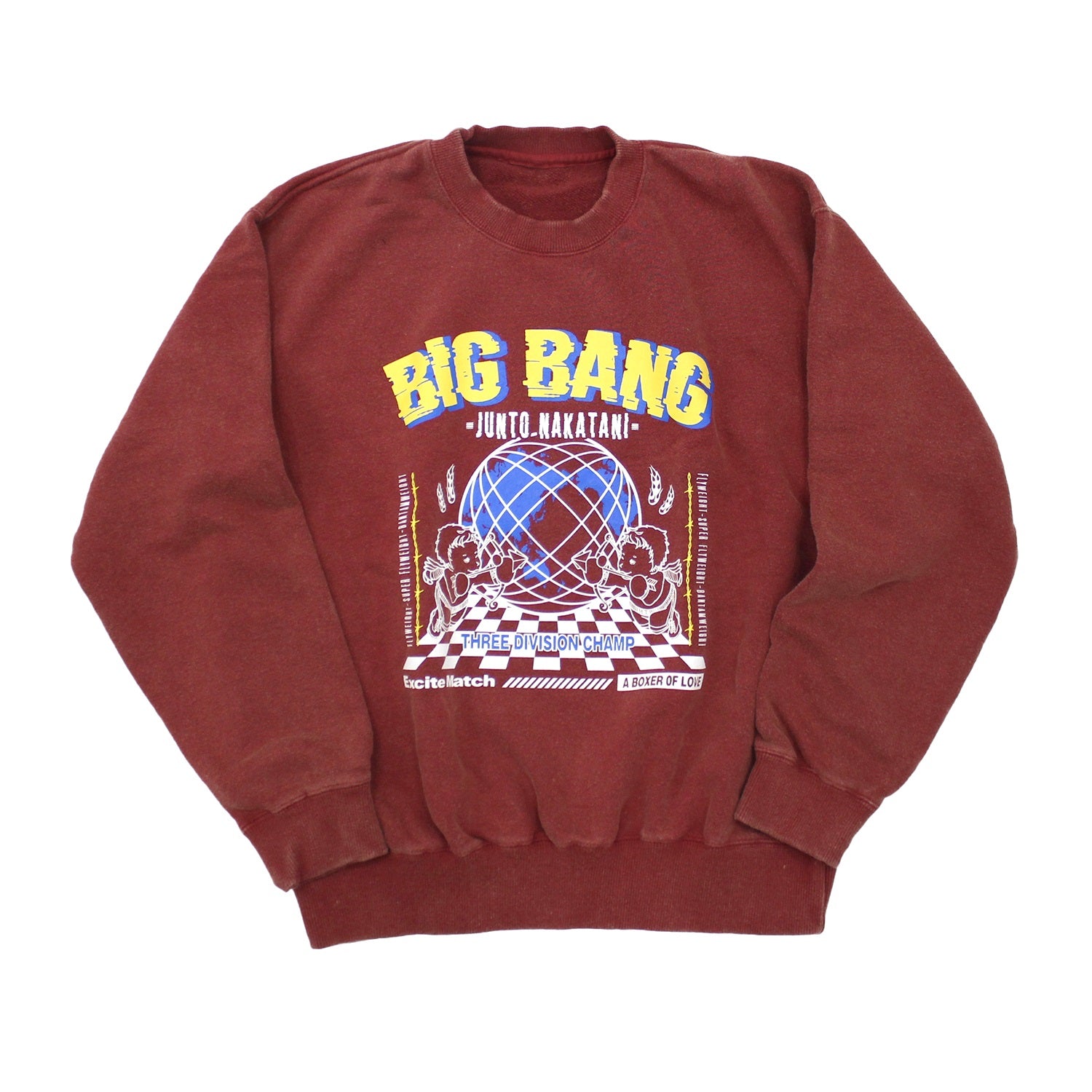 【中谷潤人×ExciteMatch】BIG BANG JUNTO NAKATANI パウダー加工スウェット