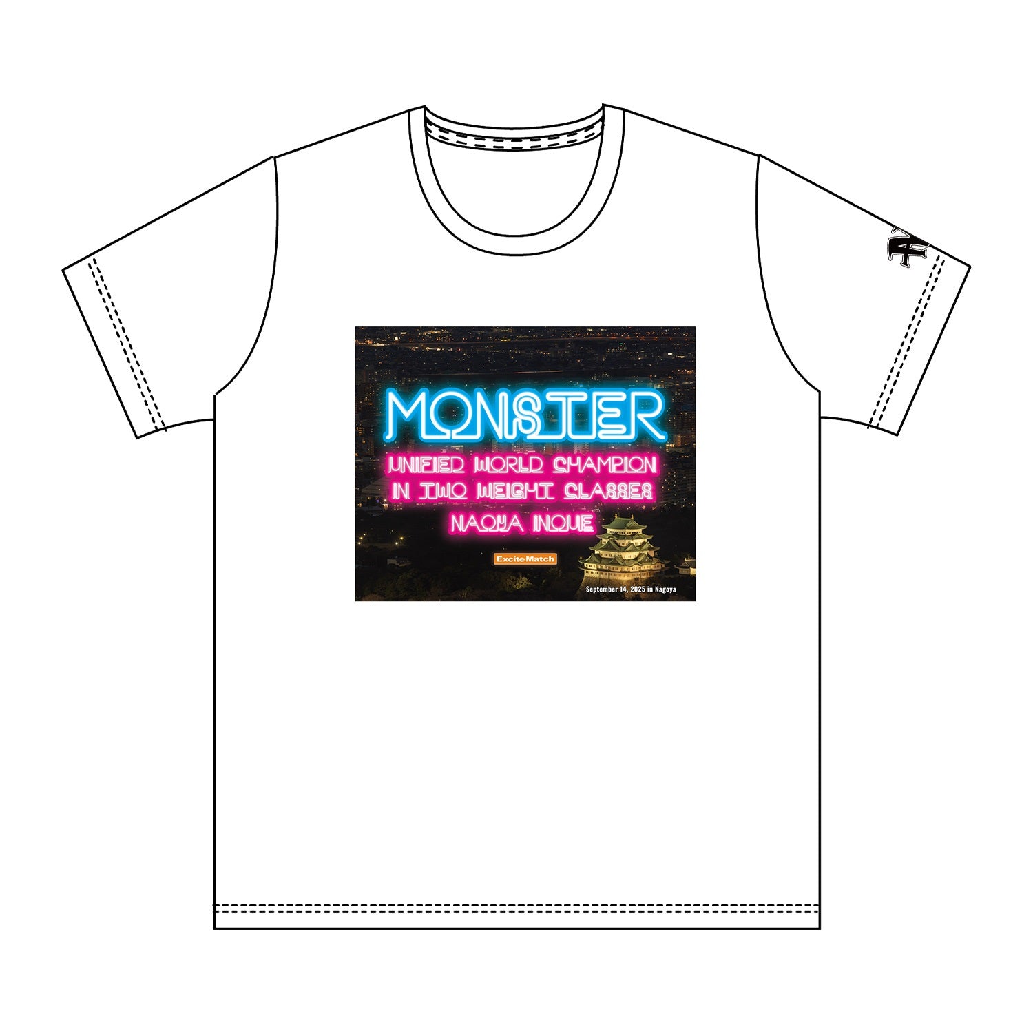 【NAOYA INOUE × ExciteMatch】MONSTER 井上尚弥 CITYフォトTシャツ in 名古屋