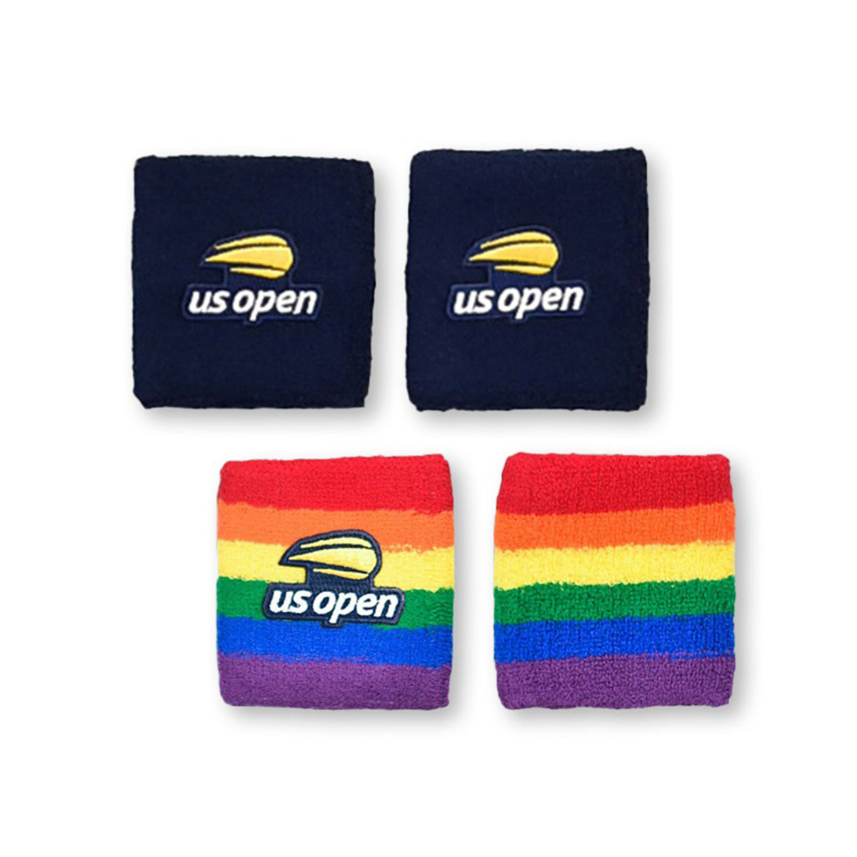 【全米オープンテニス】US OPEN オフィシャルロゴ リストバンド 2個セット