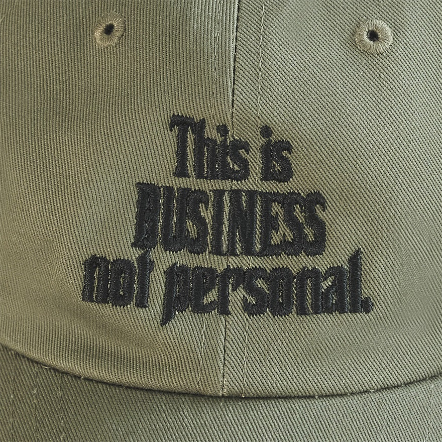 【映画/アパレル】「ゴッド・ファーザー」 This Is Business キャップ