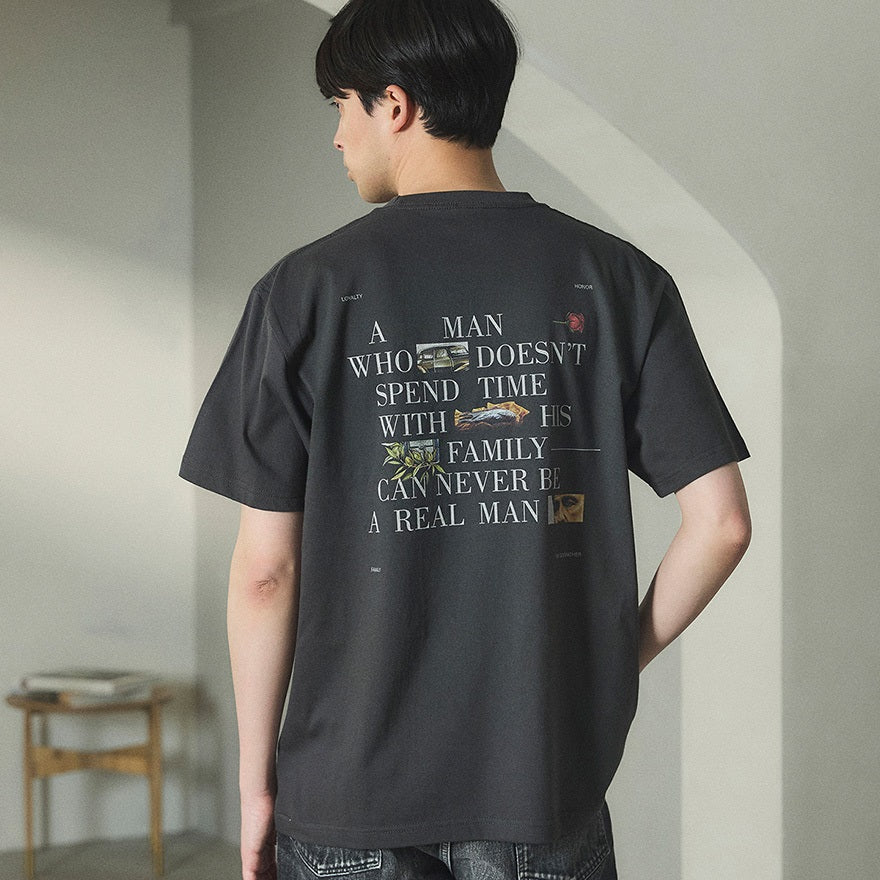 【映画/アパレル】「ゴッド・ファーザー」本物の男とは Tシャツ
