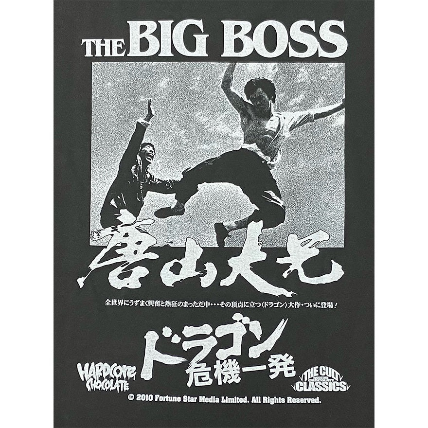 【映画/アパレル】ドラゴン危機一発/THE BIG BOSS(李三脚・スミ)'25 Tシャツ