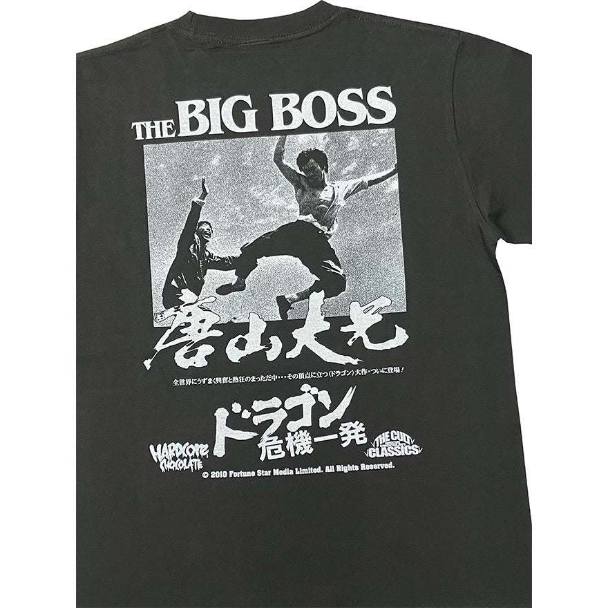 【映画/アパレル】ドラゴン危機一発/THE BIG BOSS(李三脚・スミ)'25 Tシャツ