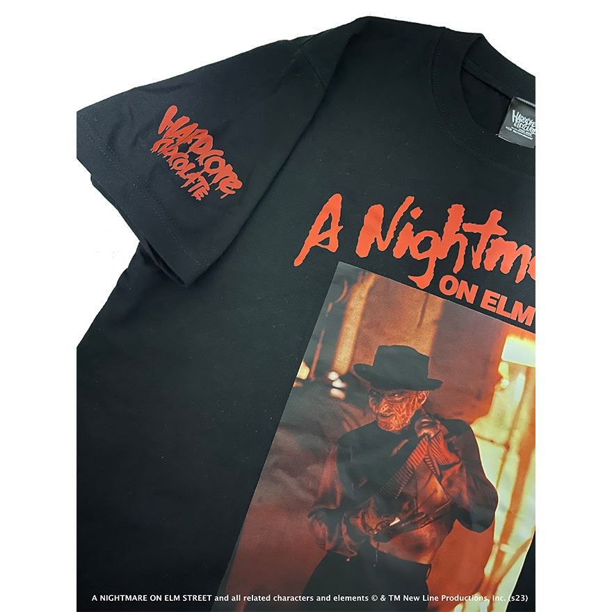 【映画/アパレル】エルム街の悪夢/フレディ・クルーガー(ナイトメア・ブラック) Tシャツ