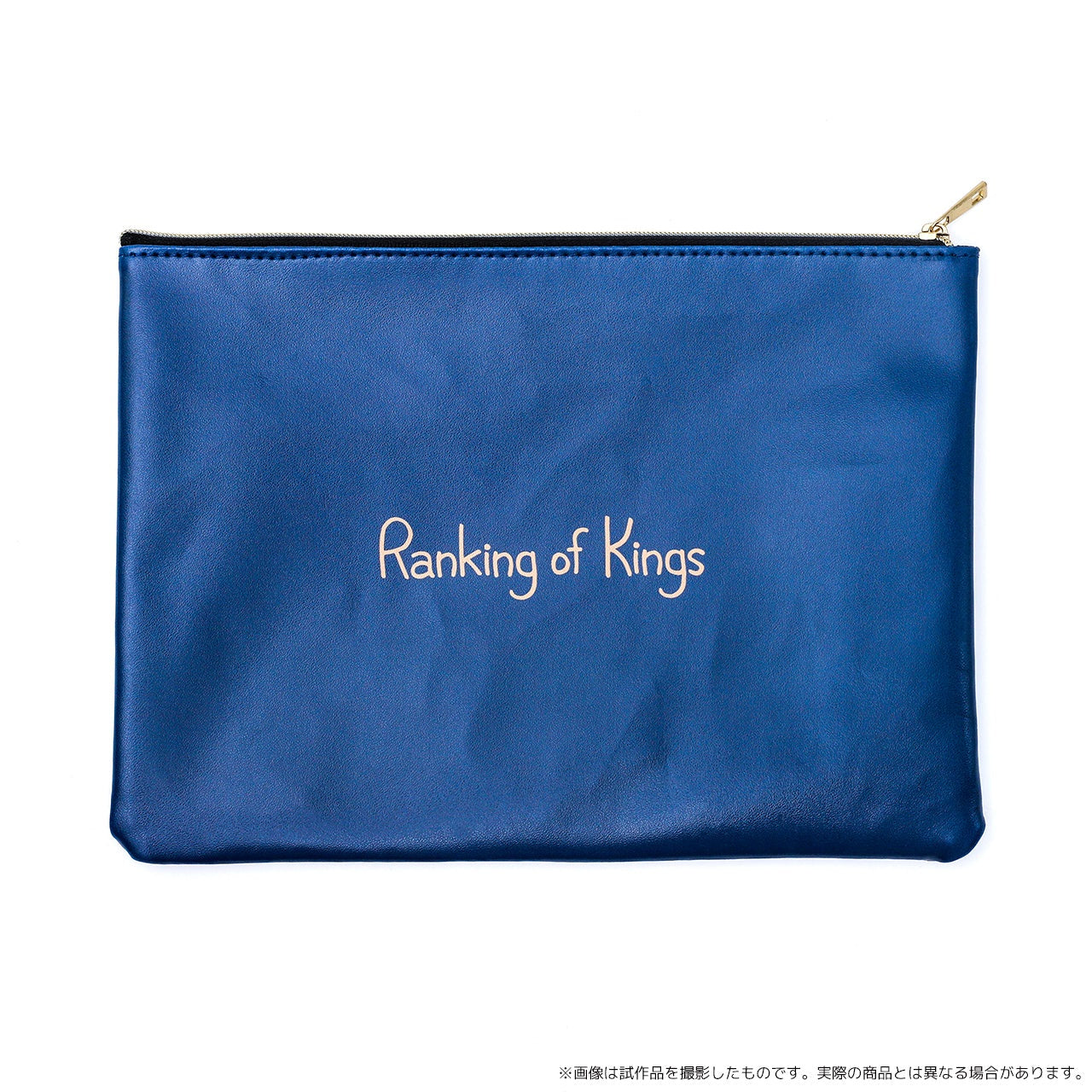 【アニメグッズ】王様ランキング 合皮フラットポーチ(EDイラスト)