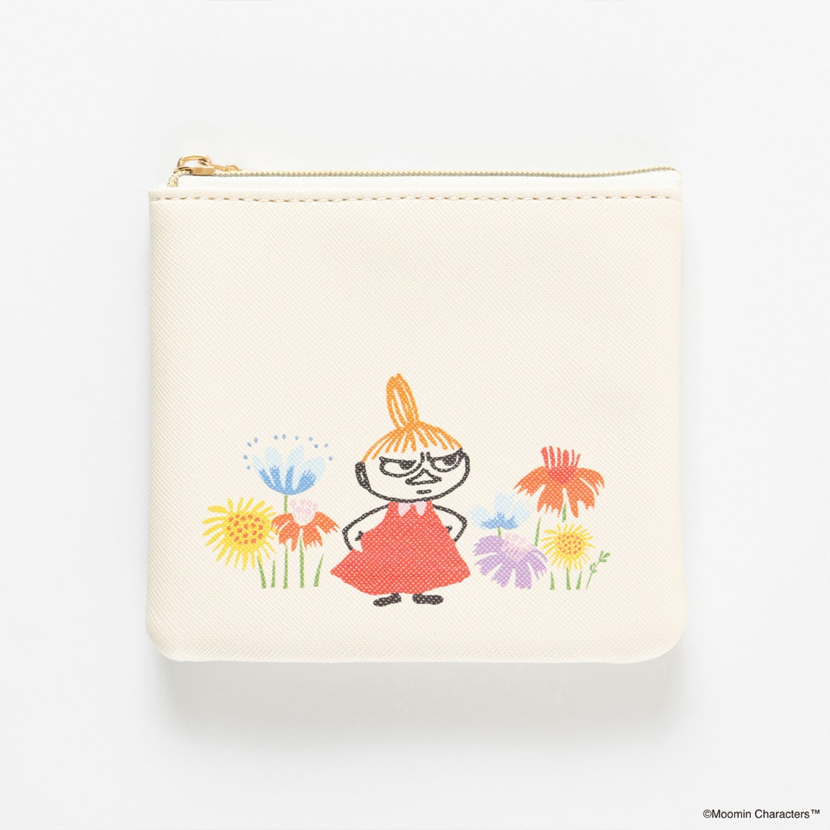 【キャラクターグッズ】MOOMIN ムーミン/LITTLE MYミニフラットポーチ