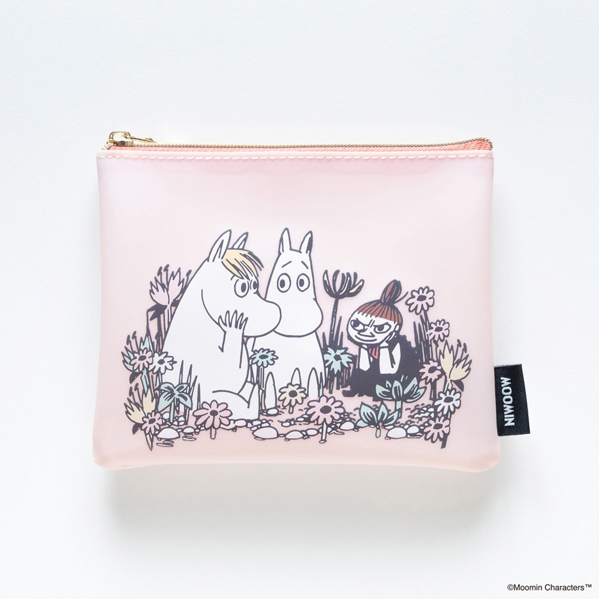 【キャラクターグッズ】MOOMIN ムーミン/COMIC MAT PVC ミニフラットポーチ