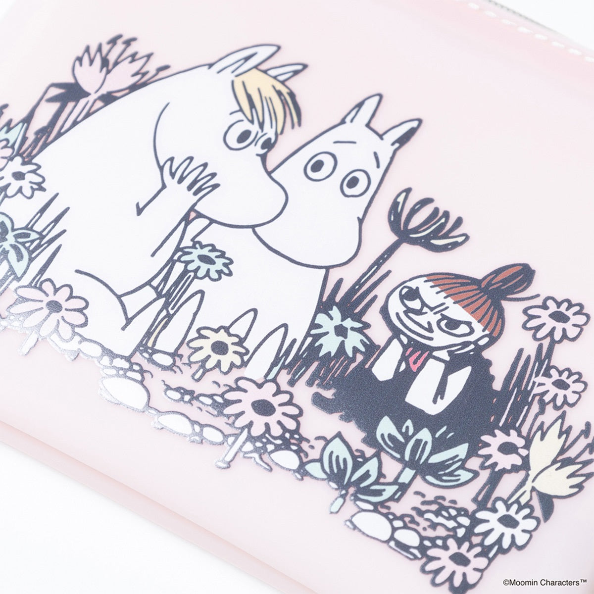 【キャラクターグッズ】MOOMIN ムーミン/COMIC MAT PVC ミニフラットポーチ