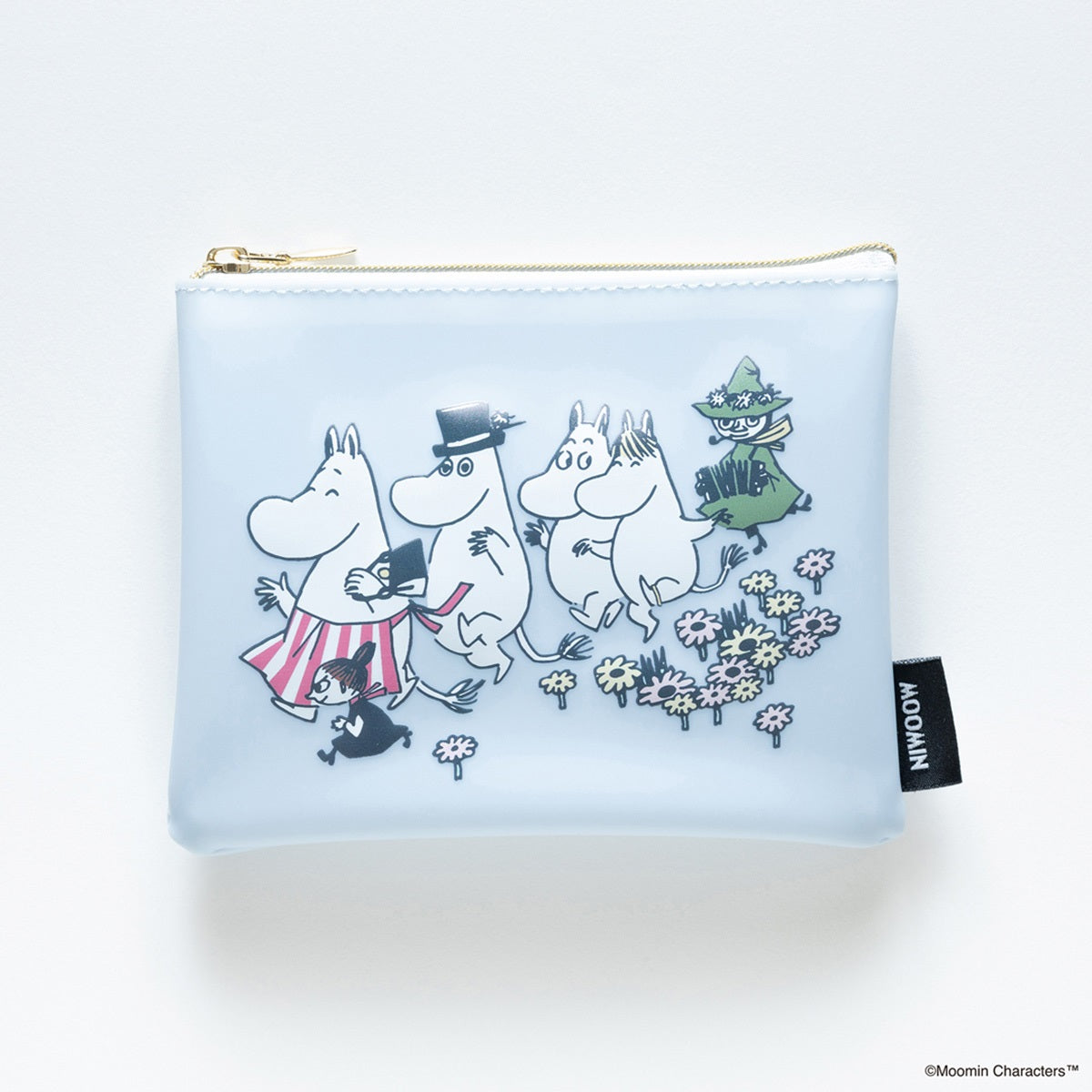 【キャラクターグッズ】MOOMIN ムーミン/COMIC MAT PVC ミニフラットポーチ