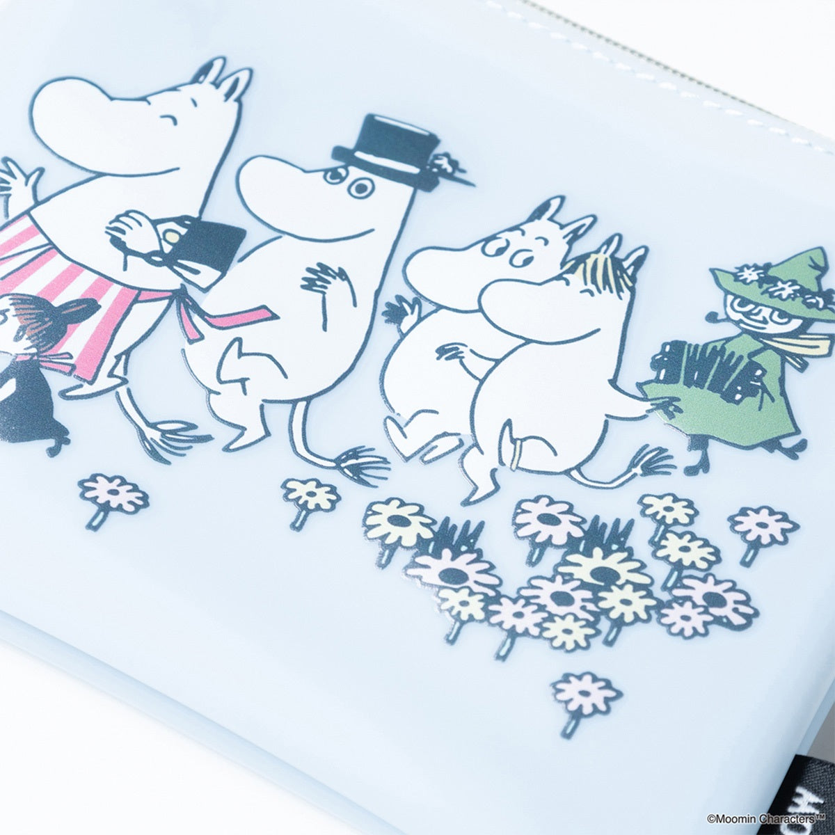 【キャラクターグッズ】MOOMIN ムーミン/COMIC MAT PVC ミニフラットポーチ