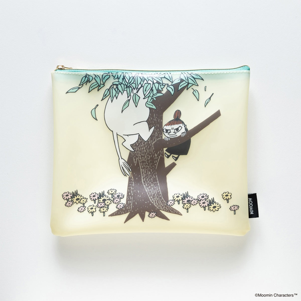 【キャラクターグッズ】MOOMIN ムーミン/COMIC MAT PVC フラットポーチ
