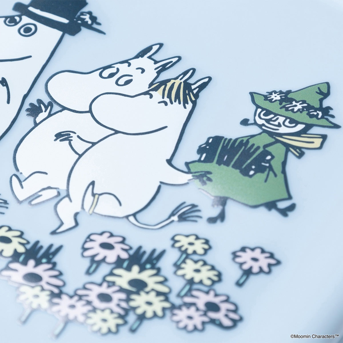 【キャラクターグッズ】MOOMIN ムーミン/COMIC MAT PVC フラットポーチ