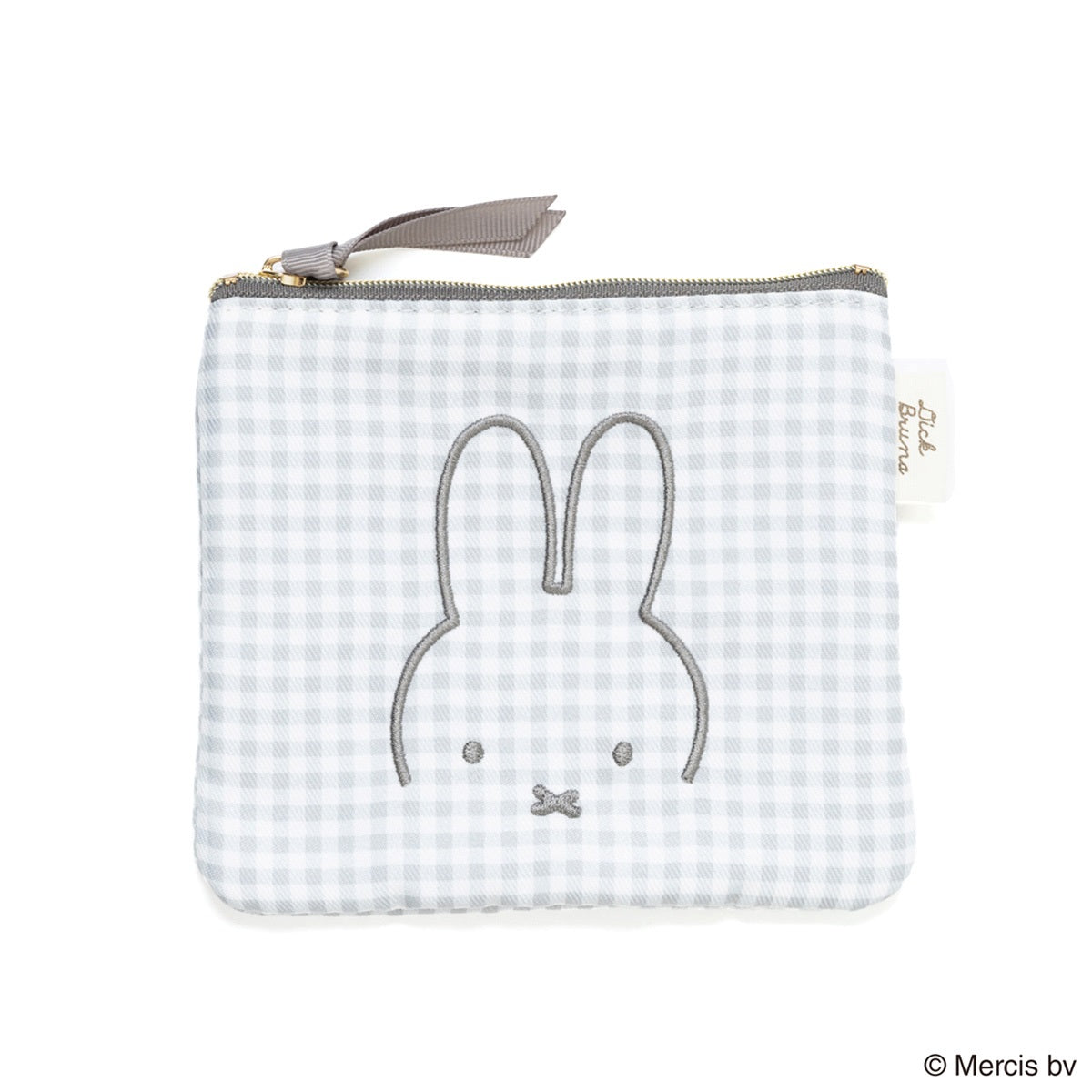 【キャラクターグッズ】BRUNA ブルーナ/ CHECKERED ミニフラットポーチ