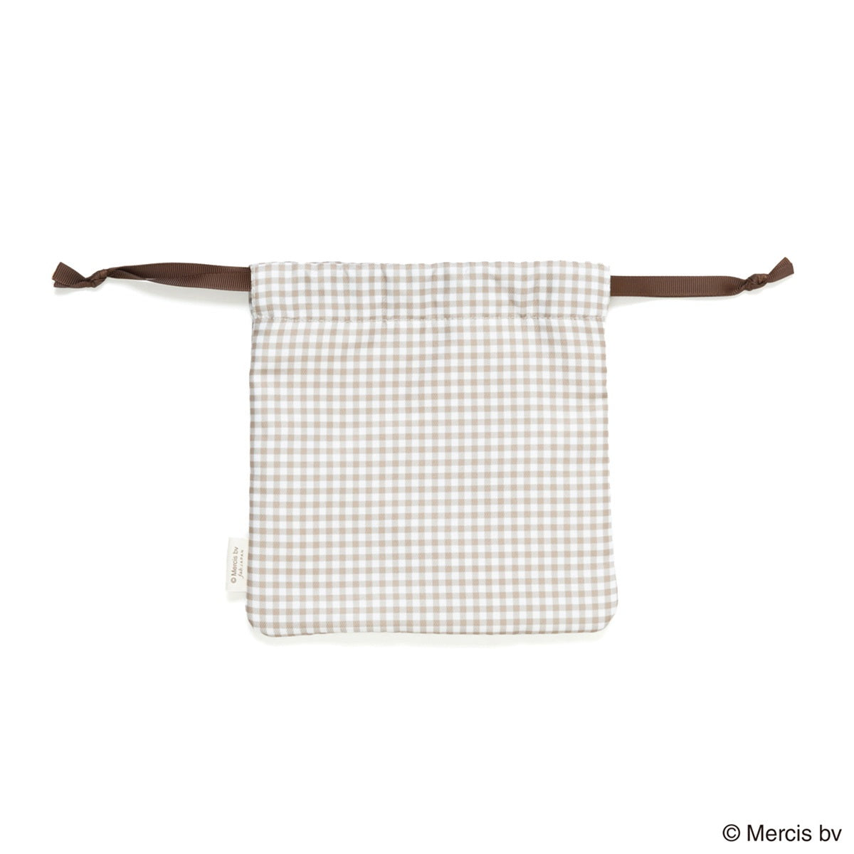 【キャラクターグッズ】BRUNA ブルーナ/ CHECKERED 巾着