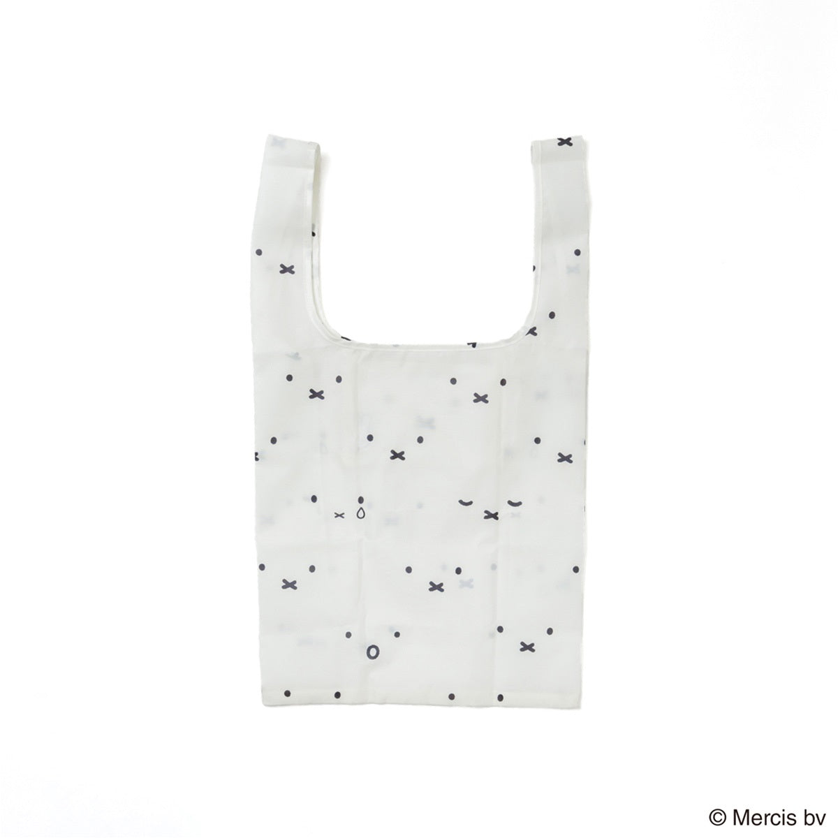 【キャラクターグッズ】MIFFY ミッフィー/BASIC FACE ショッピングバッグS