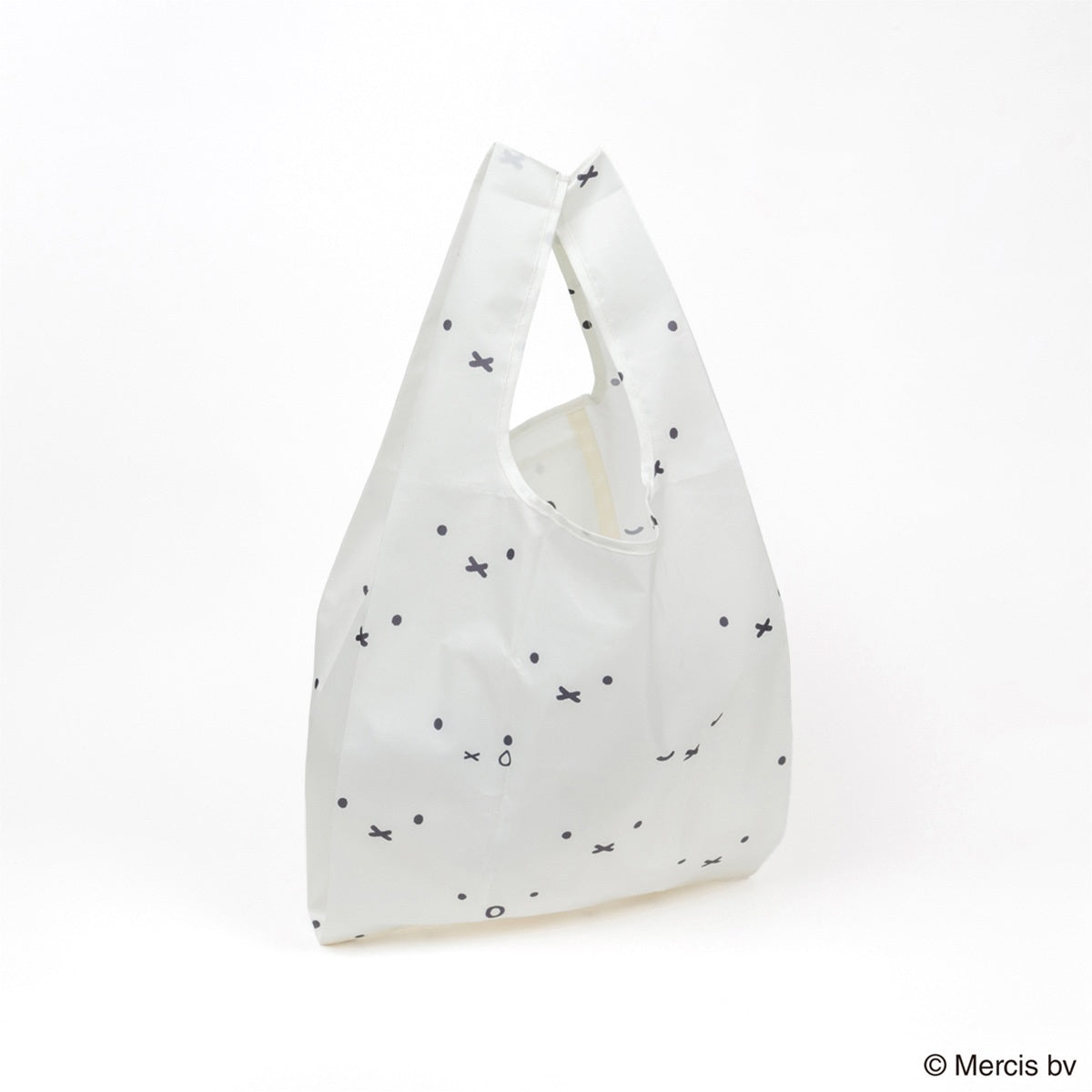 【キャラクターグッズ】MIFFY ミッフィー/BASIC FACE ショッピングバッグS