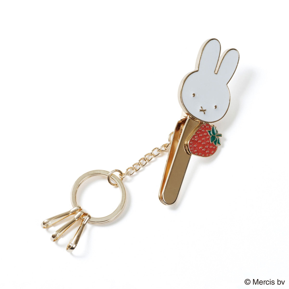 【キャラクターグッズ】MIFFY ミッフィー/RED FRUITキークリップ