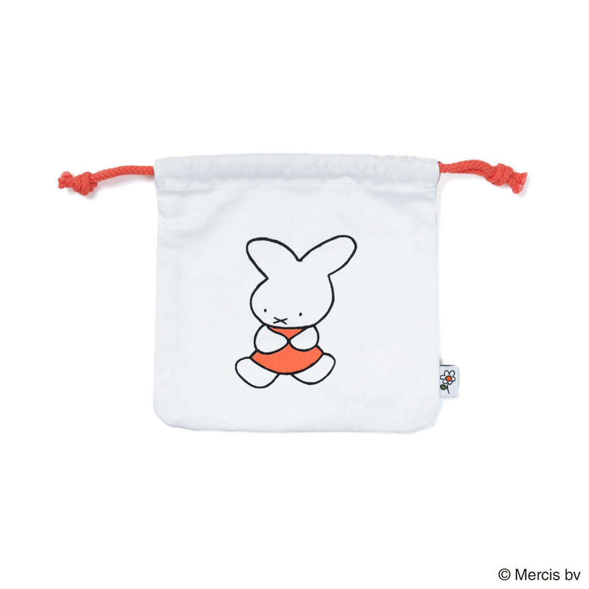 【キャラクターグッズ】MIFFY ミッフィー/70th NIJNTJE プリント巾着